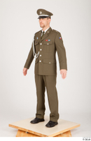  Photos Army man in Ceremonial Suit 1 Army Brown uniform Ceremonial uniform a poses whole body 0002.jpg